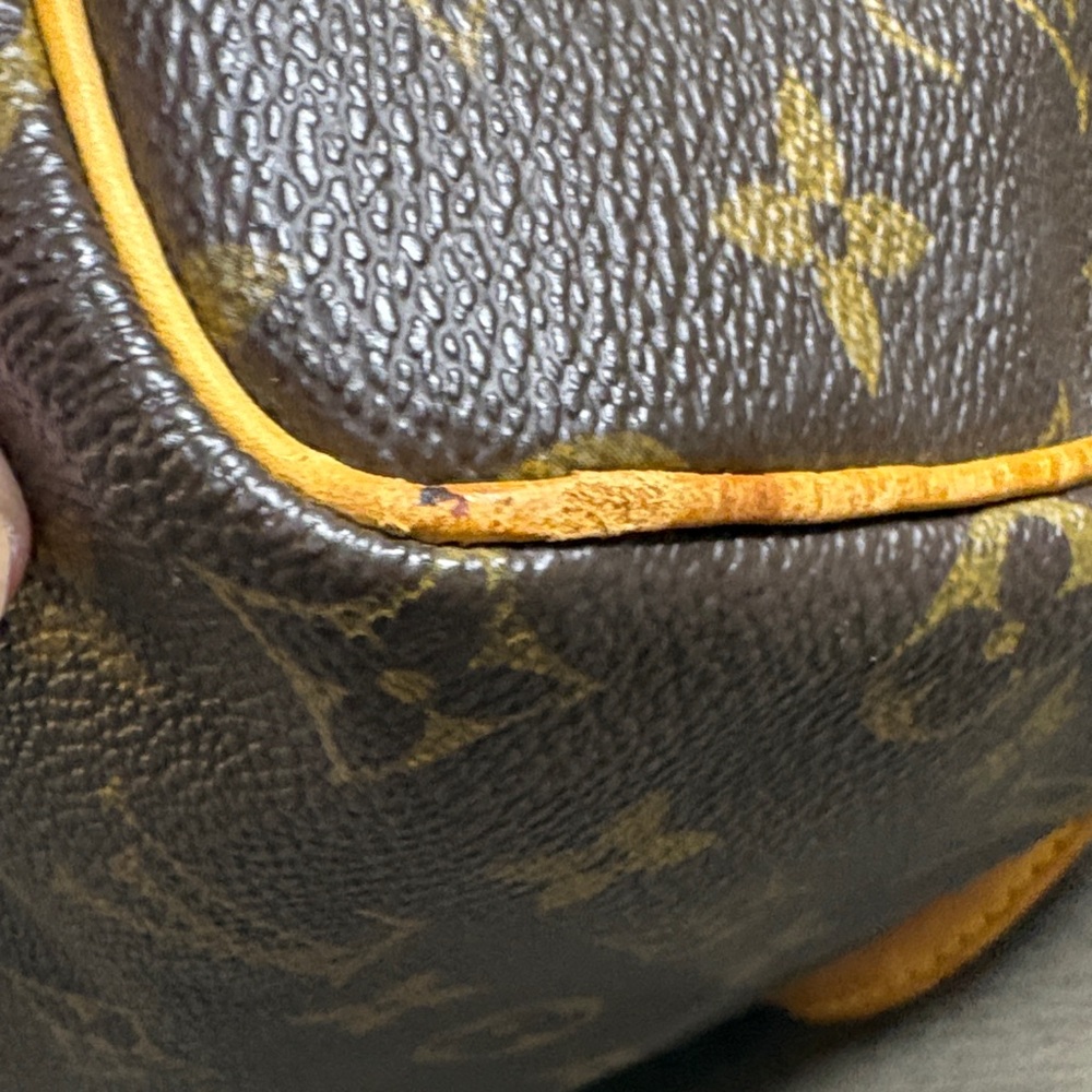 Louis Vuitton Speedy 25 Monogram Canvas Boston Satchel Handbag Vintage Authentic - Picture 17 of 17